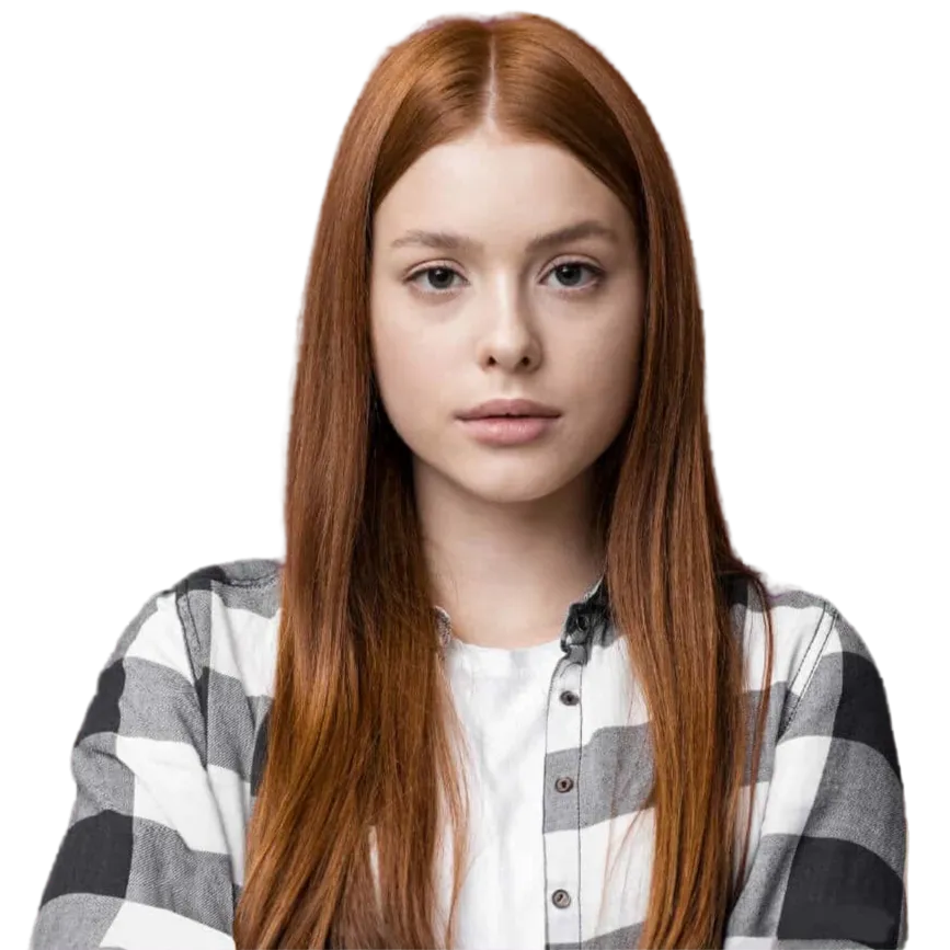 Young woman against forced marriage and child marriage